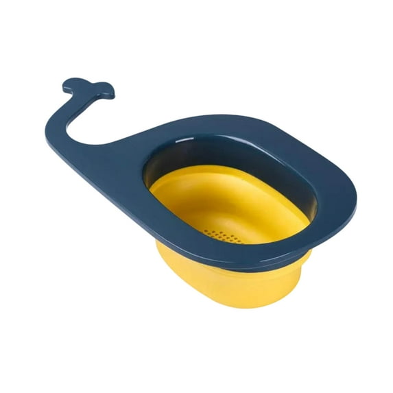 Corner Sink Strainer Basket, Hanging Draining Rack, Triangular Waste Filter, TPR Material Drain Catcher, Clog Prevention Organizer