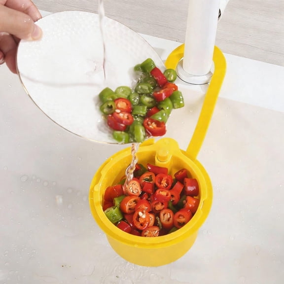 Corner Sink Strainer Basket, Kitchen Sink Filter Basket Sink Basket, Drain Basket for Kitchen Sink Food, Sink Accessories Kitchen Drain Sink Basket(1PC)