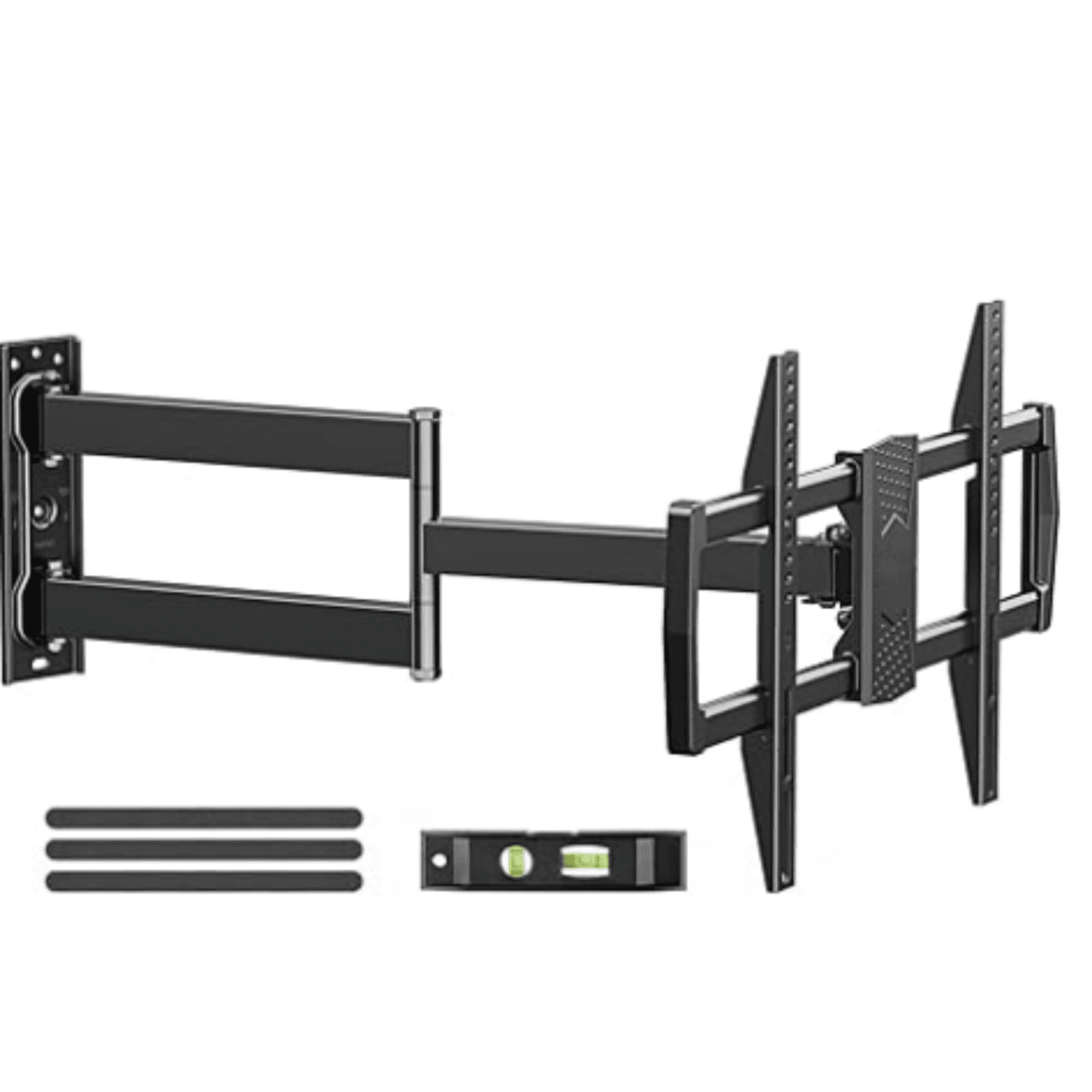 Corner TV Wall Mount for Most 42-75 Inch TVs with 32” Long Extension, Long Arm TV Mount, Full Motion TVs Mount Swivel Articulating Mounts, MAX VESA 600x400mm, Holds up to 99 lbs MU0076