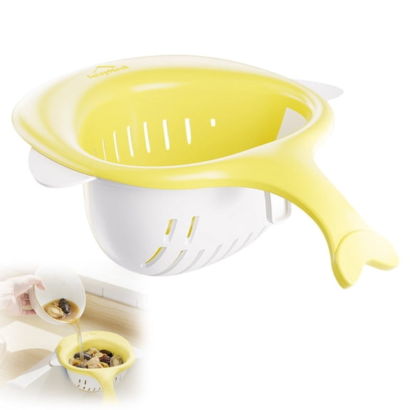Corner Triangular Sink Strainer Kitchen Drain Filter Sponge Holder Quick Rinse Produce Basket