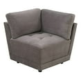 thumbnail image 1 of Corner Wedge/Sofa, Gray, 1 of 2