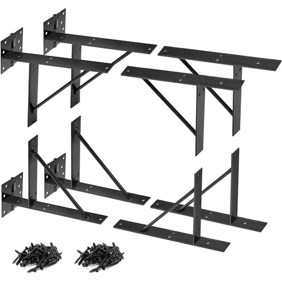 Corner brace set no sag kit for shed gate, driveway gate, fence gate, wood window (2 sets)