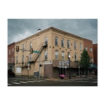 Corner in Towanda  02 - Towanda Pennsylvania Photography Unframed Wall Art Print 5 x 7 inches