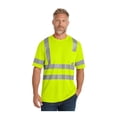 thumbnail image 1 of CornerStone ANSI 107 Class 3 Mesh Tee | High Visibility Clothing for Men & Women, Reflective Work Shirt, 1 of 4