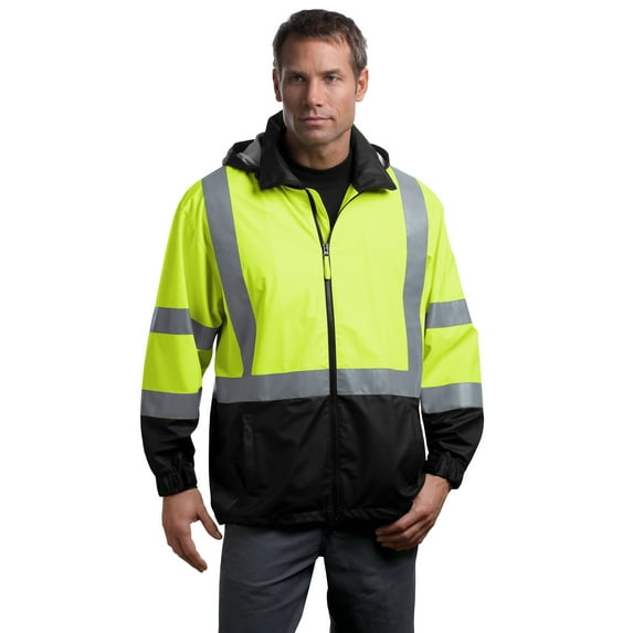 CornerStone ® - ANSI 107 Class 3 Safety Windbreaker. CSJ25