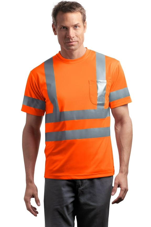 ® - ANSI 107 Class 3 Short Sleeve Snag-Resistant Reflective T-Shirt. CS408