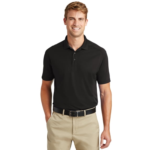 Cornerstone Men’s Lightweight Snag-Proof Polo. CS418, Black, 3XL