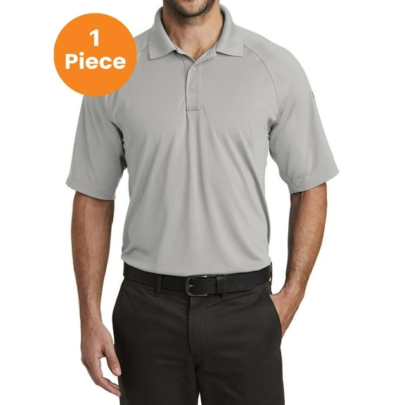 CornerStone CS420 Select Lightweight Snag-Proof Tactical Polo, Light Grey, XL, Mens Work Shirts