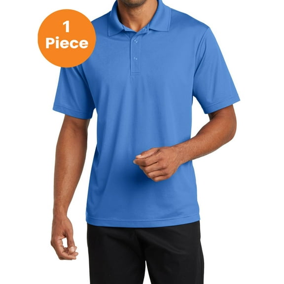 CornerStone CS421 Micropique Gripper Polo, Blue Lake, 2XL, Mens Work Shirts