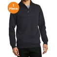 thumbnail image 1 of CornerStone CS626 1/2-Zip Job Shirt, Dark Navy, 3XL, Plus Size Tops, 1 of 1