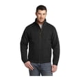 thumbnail image 1 of CornerStone Unisex Washed Duck Cloth Flannel-Lined Work Jacket | Insulated Zip Up Outwear for Men & Women with 3 Pockets, 1 of 6