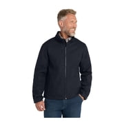 CornerStone Unisex Duck Bonded Soft Shell Jacket | Durable Water Resistant Outerwear for Men & Women, Multiple Zipper Pockets
