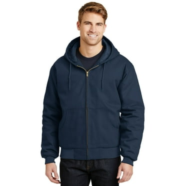 CornerStone Duck Cloth Hooded Work Jacket-3XL (Navy)
