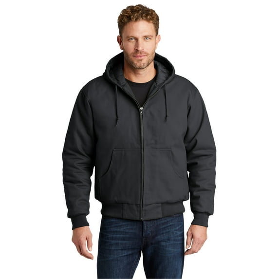 CornerStone Duck Cloth Hooded Work Jacket. J763H
