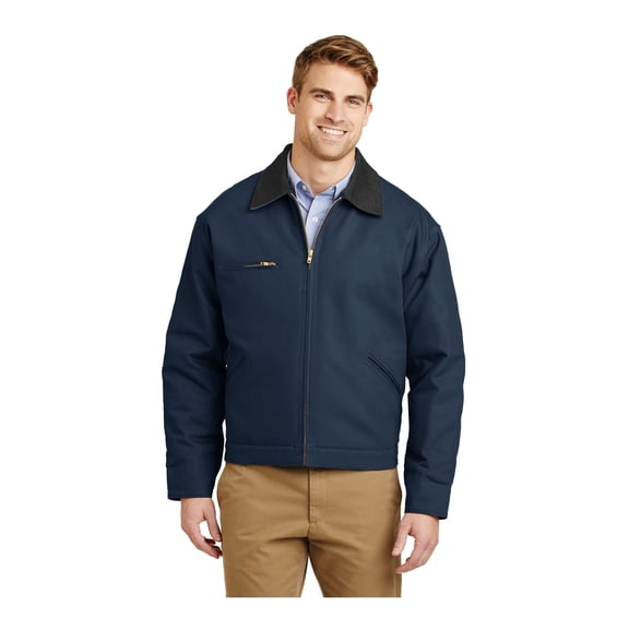 CornerStone Unisex Duck Cloth Work Jacket | Zip Up Outerwear for Men & Women, Durable Construction, Multiple Pockets