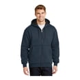 thumbnail image 1 of CornerStone Unisex Heavyweight Full Zip Hooded Sweatshirt with Thermal Lining | Zip Hoodie for Men & Women, Adjustable Hood, 1 of 4