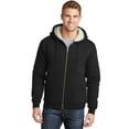 thumbnail image 1 of CornerStone Heavyweight Sherpa-Lined Hooded Fleece Jacket. CS625, 1 of 1