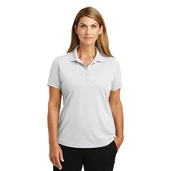 CornerStone Ladies Select Lightweight Snag Proof Polo-XS (White)