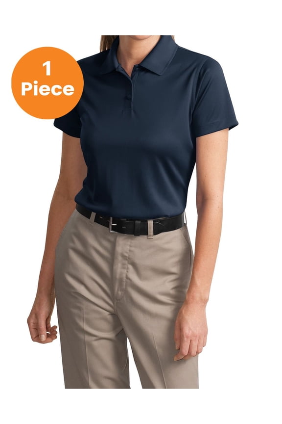 - Ladies Select Snag-Proof Polo. CS413., Dark Navy, XS, Womens Polo Shirts