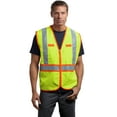 thumbnail image 1 of CornerStone Men's ANSI 107 Class 2 Dual-Color Safety Vest - CSV407, 1 of 2