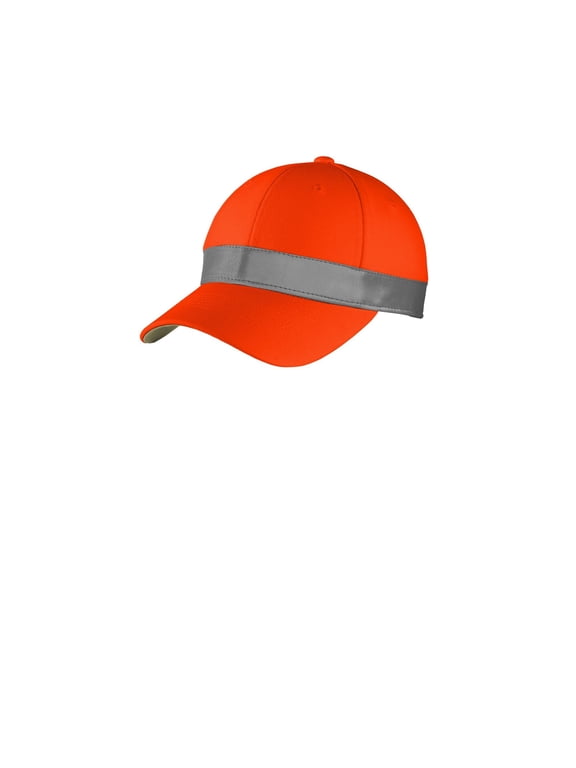 ANSI 107 Safety Cap | Reflective Baseball Cap for Men & Women, Lightly Structured with Micro Hook & Loop Closure