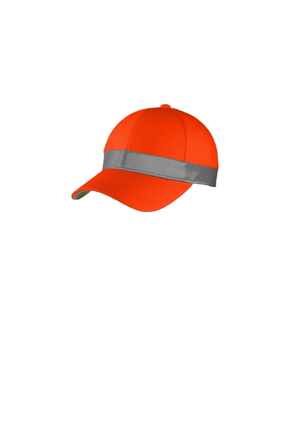 ANSI 107 Safety Cap | Reflective Baseball Cap for Men & Women, Lightly Structured with Micro Hook & Loop Closure