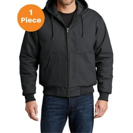 Duck Cloth Hooded Work Jacket - Walmart.com Duck Cloth Hooded Work Jacket - Walmart.com