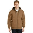 thumbnail image 1 of CornerStone Men's Heavyweight Full-Zip Hooded Sweatshirt with Thermal Lining. CS620, 1 of 6