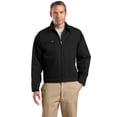 thumbnail image 1 of CornerStone Men's Long Sleeve Cotton Chest Pocket Zippered Jacket TLJ763, 1 of 1