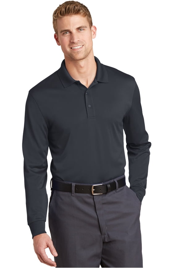 Men's Select Snag-Proof Long Sleeve Polo - CS412LS