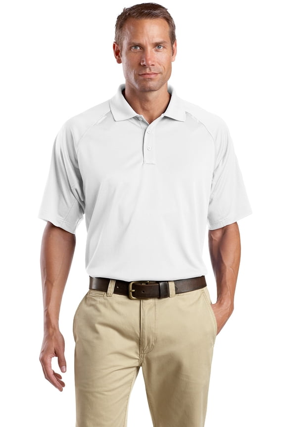 Men’s Select Snag-Proof Tactical Polo. CS410., White, 5XL