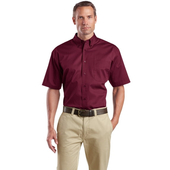 CornerStone Men's Short Sleeve Chest Pocket Shirts SP18