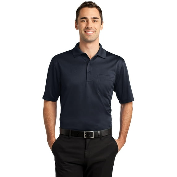 CornerStone Men's Snag Proof Short Sleeve Pocket Polo shirt CS412P