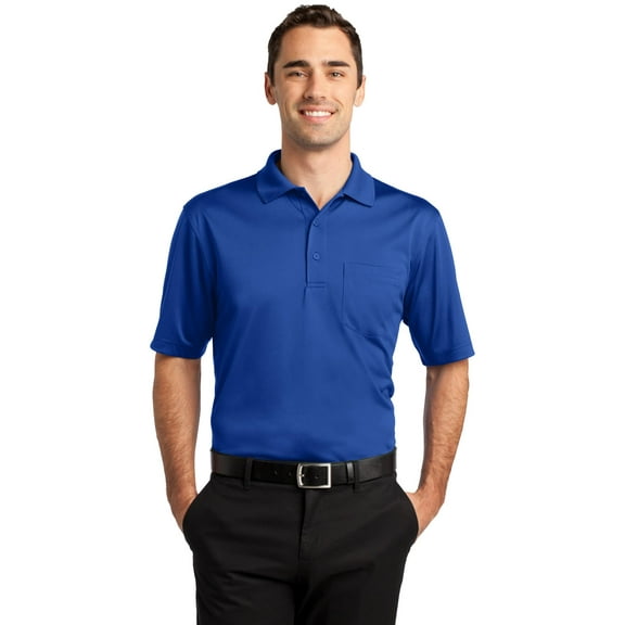 CornerStone Men's Snag Proof Short Sleeve Pocket Polo shirt CS412P