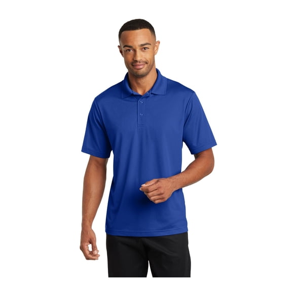 CornerStone Unisex Micropique Gripper Polo | Casual Short Sleeve Collared Shirt for Men & Women, Lightweight Top for Work, Tennis & Golf