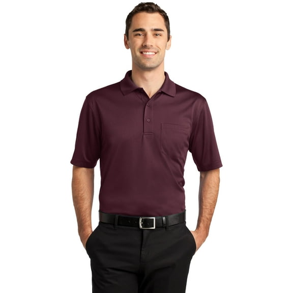CornerStone Select Snag Proof Pocket Polo-XS (Maroon)