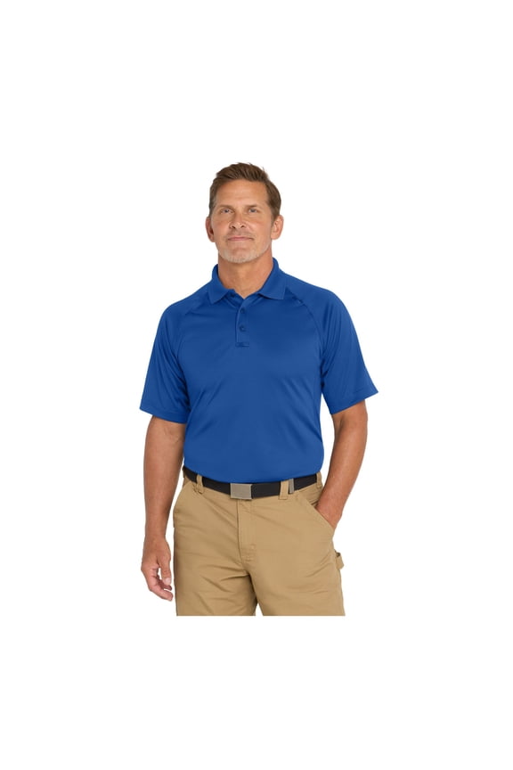 Unisex Select Snag-Proof Tactical Polo | Collared Short Sleeve Shirt for Men & Women, Casual Fit Work Clothing with Mic Clips & Dual Pen Pockets
