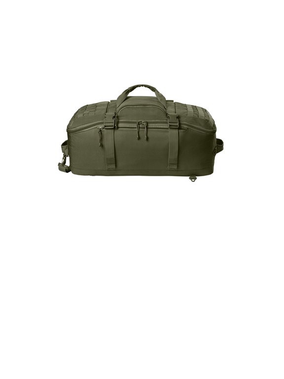 Tactical Barrel Duffel | Rugged Convertible Duffel Bag, Padded Shoulder Straps, Multiple Zip Pockets