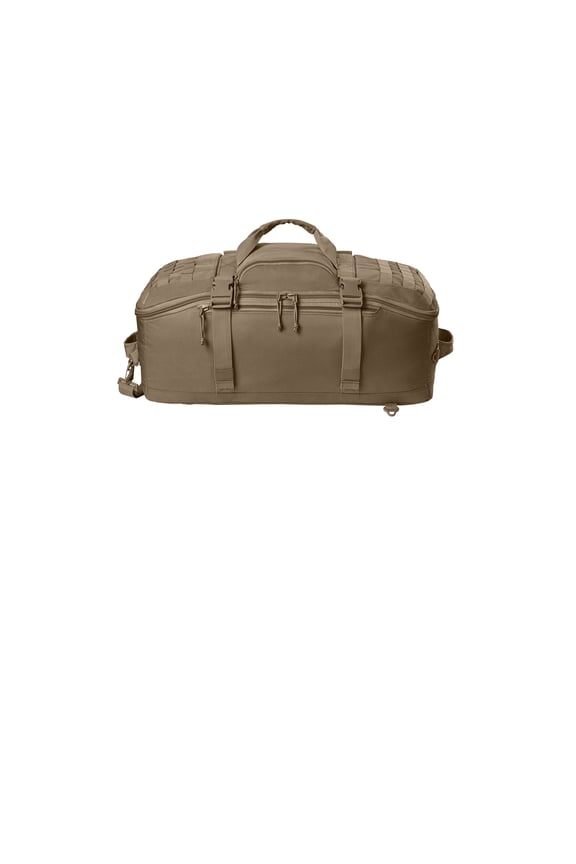 Tactical Barrel Duffel | Rugged Convertible Duffel Bag, Padded Shoulder Straps, Multiple Zip Pockets