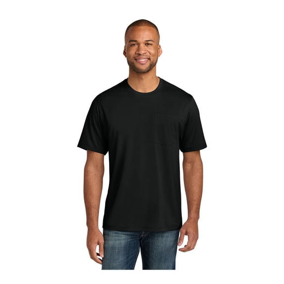 CornerStone Unisex Tall Workwear Pro Short Sleeve Pocket Tee | Lightweight & Moisture Wicking Work Shirt for Men & Women, Sun Protection
