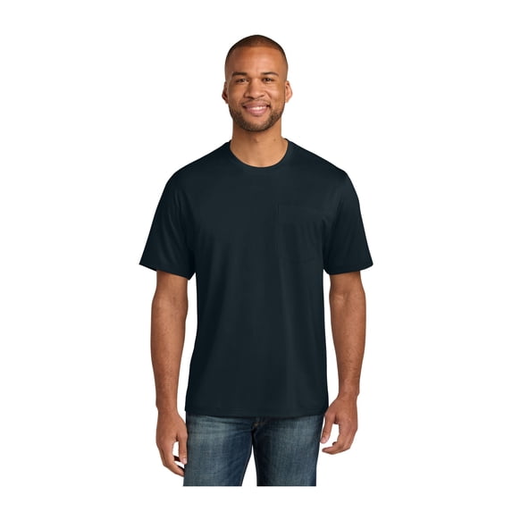 CornerStone Unisex Tall Workwear Pro Short Sleeve Pocket Tee | Lightweight & Moisture Wicking Work Shirt for Men & Women, Sun Protection
