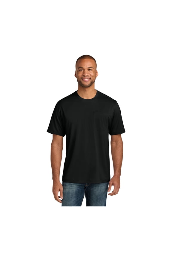 Unisex Workwear Pro Short Sleeve Pocket Tee | Lightweight & Moisture Wicking Work Shirt for Men & Women, UPF 30+ Sun Protection