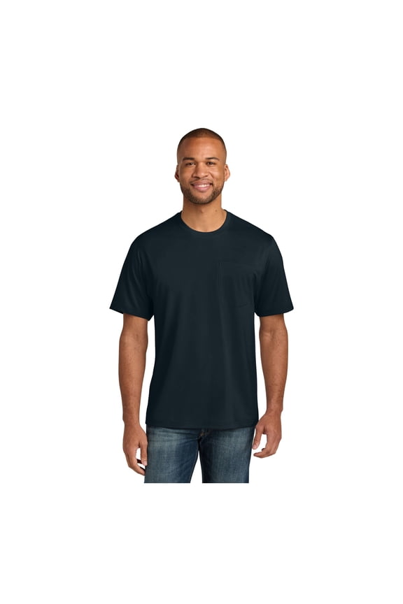 Unisex Workwear Pro Short Sleeve Pocket Tee | Lightweight & Moisture Wicking Work Shirt for Men & Women, UPF 30+ Sun Protection