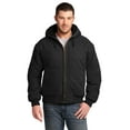 thumbnail image 1 of CornerStone Washed Duck Cloth Insulated Hooded Work Jacket, 1 of 1