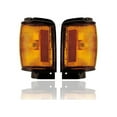 thumbnail image 1 of Cornering Light Assembly - Compatible/Replacement for '84-86 Toyota Pickup 4Runner Deluxe/SR5/SRT - Pair, Left Driver + Right Passenger Set - 8161089144, 8162089144, 1 of 4