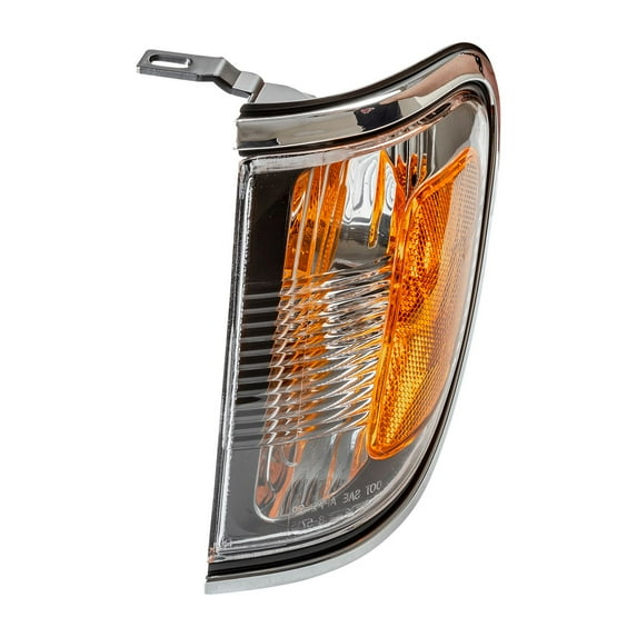 Cornering Light Assembly - Cooling Direct Fit/For TO2520161 01-04 Toyota Tacoma - Park Lamp, Left Hand - Driver, Chrome, NSF