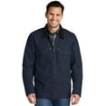 thumbnail image 1 of Cornerstone 1190134 Washed Duck Cloth Chore Mens Coat, Navy - Large, 1 of 4