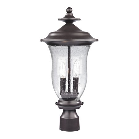 8002EP/75-Thomas Lighting-Trinity - Two Light Medium Outdoor Post Mount