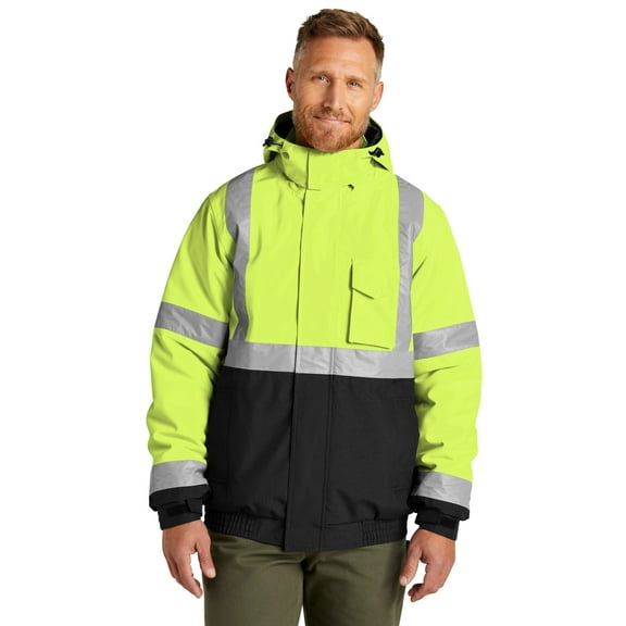 Cornerstone ANSI 107 Class 3 Economy Insulated Bomber Jacket CSJ500