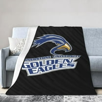 Cornerstone Aa University Logo Fleece Blanket, Very Soft Microfiber Flannel Blanket for Couch Warm and Cozy for All Seasons